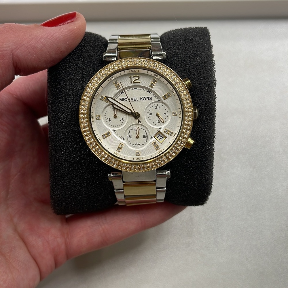 Michael Kors Golden and silver watch